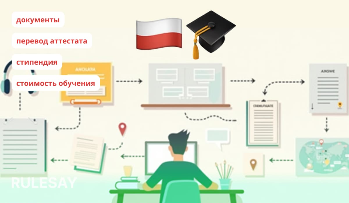 Поступление в Польшу: документы, перевод аттестата, стипендия и стоимость обучения для абитуриентов